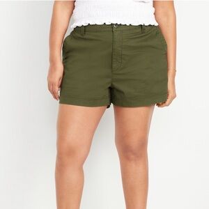 NWT Old Navy Size XL High Waisted OGC Chino Shorts 3.5” inseam